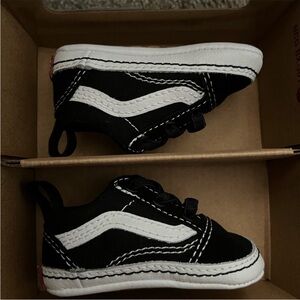 Vans Black and White Old Skool Sneakers